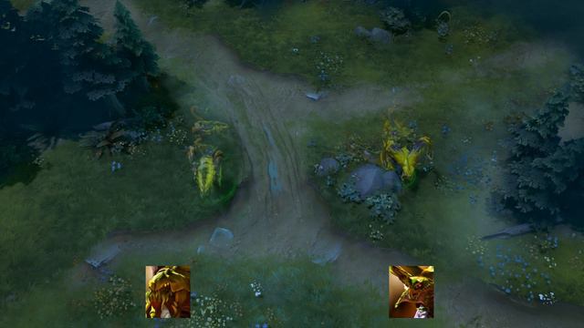 Dota 2 New Venomancer Skin (side By Side Comparison)