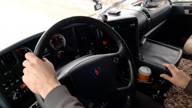 Как переключать передачи без сцепления на а/м Скания смотреть онлайн