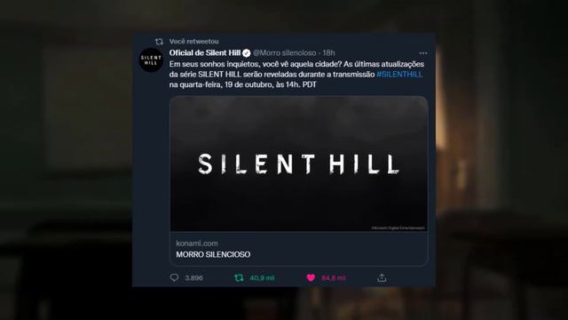 NOVO SILENT HILL VEM AÍ! - Anúncio oficial! смотреть онлайн