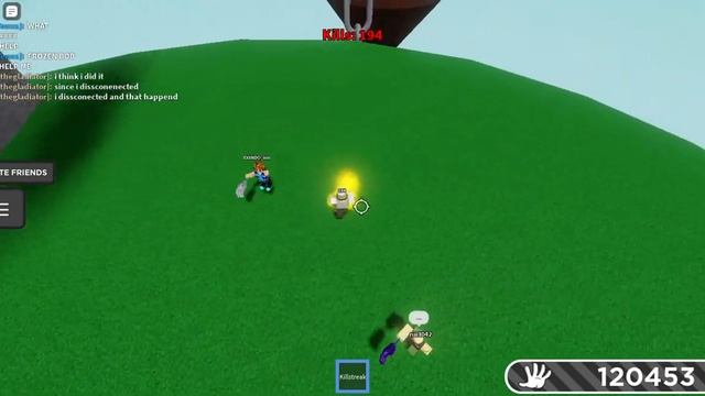 Getting 250 Kills with Killstreak | Roblox Slap Battles смотреть онлайн