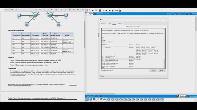 Лабораторная работа Cisco RS2 6.2.3.7 смотреть онлайн