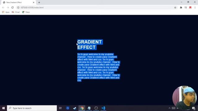 CSS Gradient Border Effects | HTML CSS смотреть онлайн