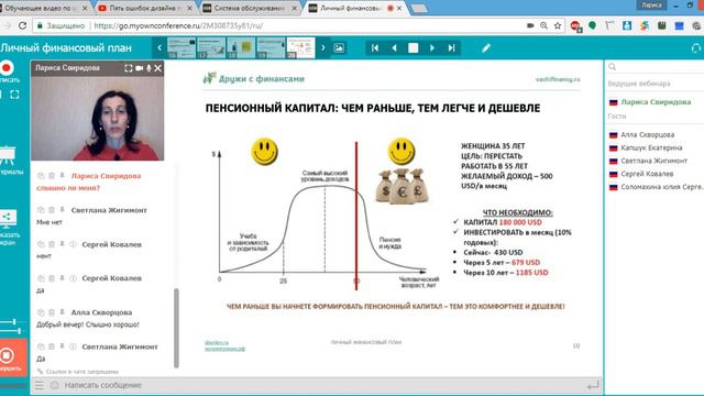 Личный финансовый план смотреть онлайн