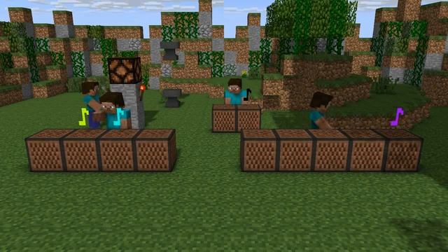 OMFG - Hello: Minecraft note block animation смотреть онлайн