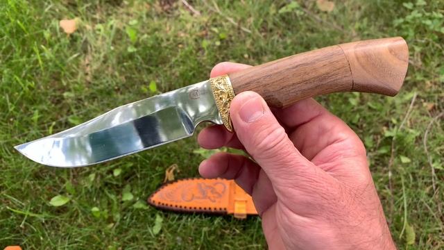 Нож «Юнкер» в стали 65х13 от «Мастерской Семина» смотреть онлайн