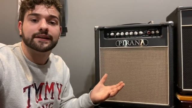 PIRANA (E-Wave) DG2-15RC Amplifier Combo Review смотреть онлайн