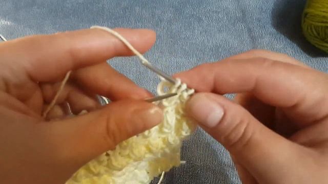 Пушистые сны - нежный рельефный узор спицами смотреть онлайн