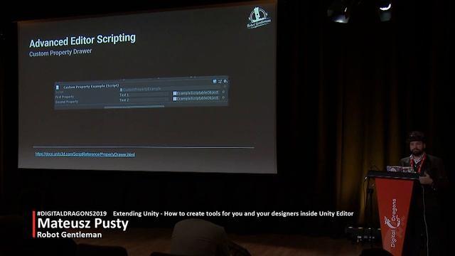 Mateusz Pusty -Extending Unity - How to create tools for you and your designers inside Unity Editor смотреть онлайн