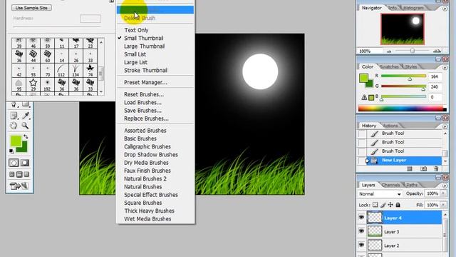 Photoshop Bangla Tutorials part 3 How to use Brush tools By Photoshop ''A World of Creativity " смотреть онлайн