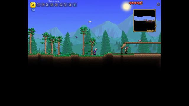#1 Чистильщик наводит суету. | Прохождение Terraria 1.4 CO - OP . смотреть онлайн