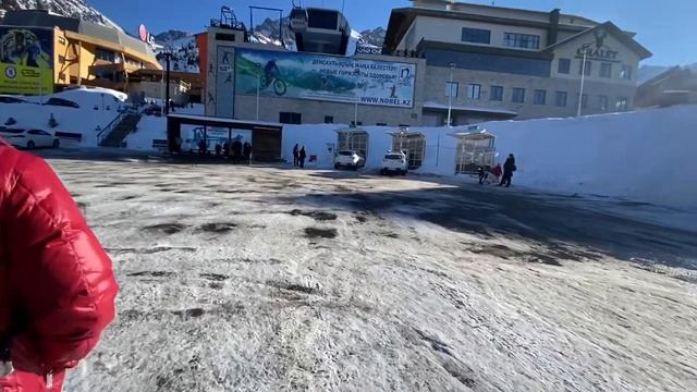 Пешком с Медеу до Чимбулака. Маршрутки и такси в горы.