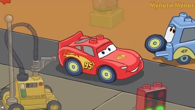 Lightning McQueen VS Francesco Bernoulli Final Race Games смотреть онлайн