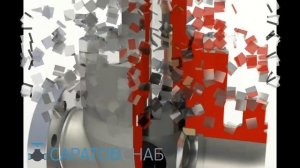 Шаровая задвижка с редуктором