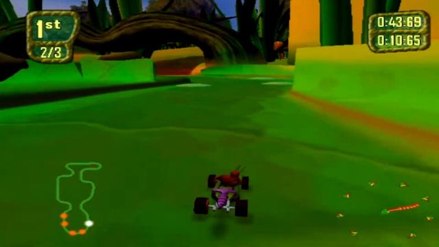 Antz Extreme Racing Gameplay Walkthrough Mandible Frogs : Pond Life - The Return #8 смотреть онлайн