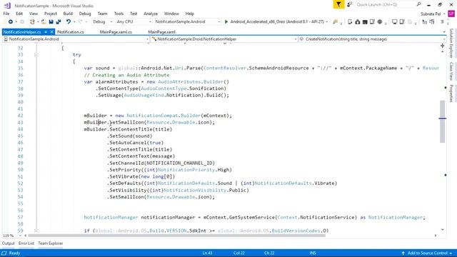 Local Notification in Xamarin Forms смотреть онлайн