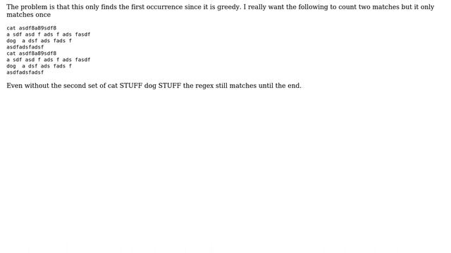 DevOps & SysAdmins: Multi-line PCRE w lookhead, count matches смотреть онлайн