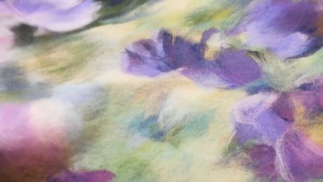 Палантин "Ирисы" смотреть онлайн