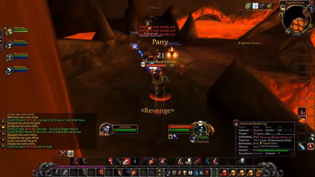 WOW HARDCORE Classic Era - UD Warrior Ragefire Chasm смотреть онлайн