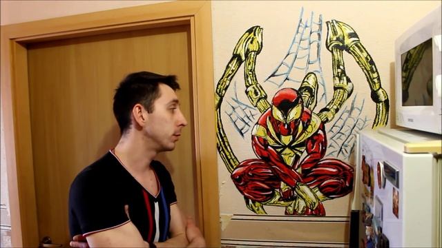 Как нарисовать Человека-Паука,Железного человека,Бэтмена.Обзор на рисунки./ How to draw Spider-Man смотреть онлайн