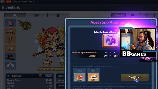 Grand Chase Classic - REFINANDO COLAR DO DRAGÃO PRA +9 CONSEGUI !! смотреть онлайн