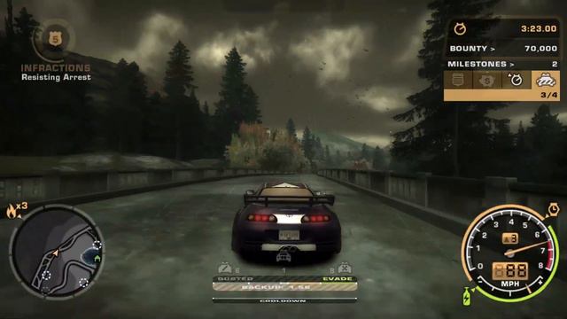 The Most Antagonistic Cops Ever!!🥲 | NFS Most Wanted 2005 смотреть онлайн