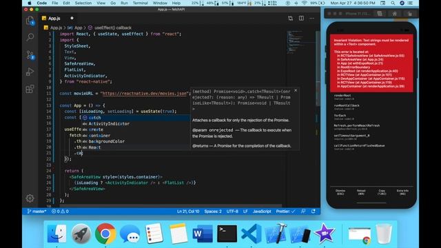 React Native Tutorial | Fetch Data from API смотреть онлайн
