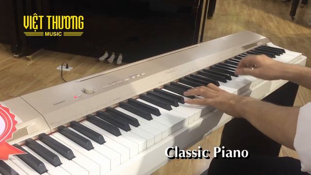 Đàn Piano điện Casio PX160: Demo tiếng Grand Piano trên đàn смотреть онлайн