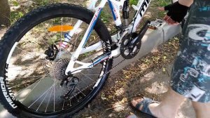 Как смазать велосипед WD-40?