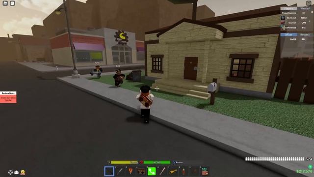 ROBLOX DA HOOD BUT I GOT A GANG смотреть онлайн