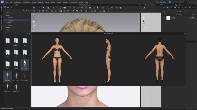 Кастомизация аватара в Clo3D при помощи текстурных карт в Adobe Photoshop смотреть онлайн