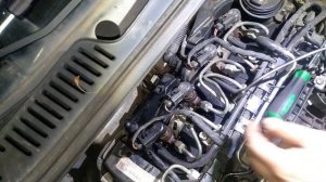 VW Caddy 1,6tdi заміна манжетів обратки форсунки