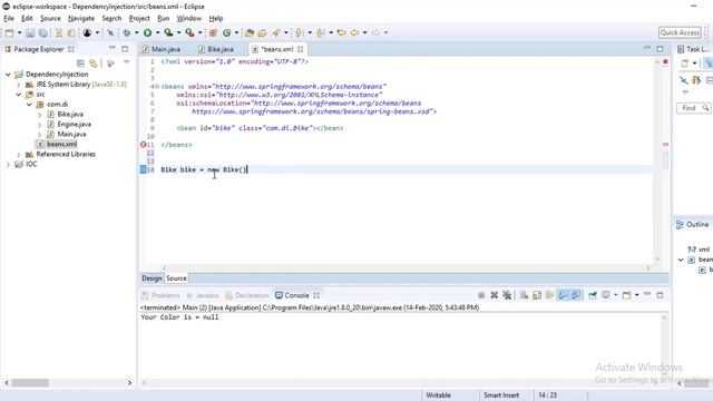 Dependency Injection in Hindi | Dependency Injection in Spring Framework | Java | #06 (Part-2) смотреть онлайн