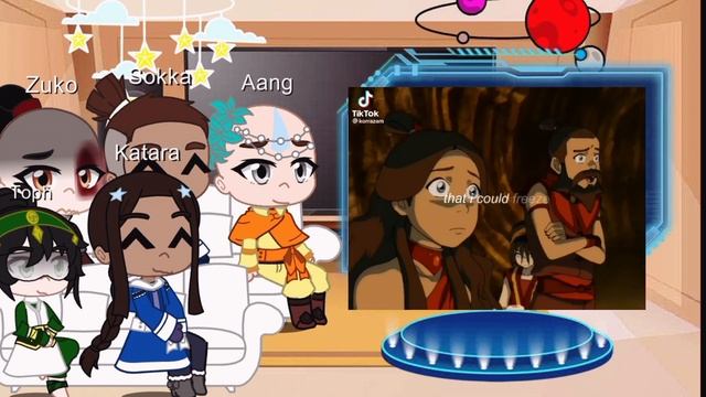 Past Avatar the last Airbender react to the future❗️? Ships: Zukara and sosuki!!! смотреть онлайн