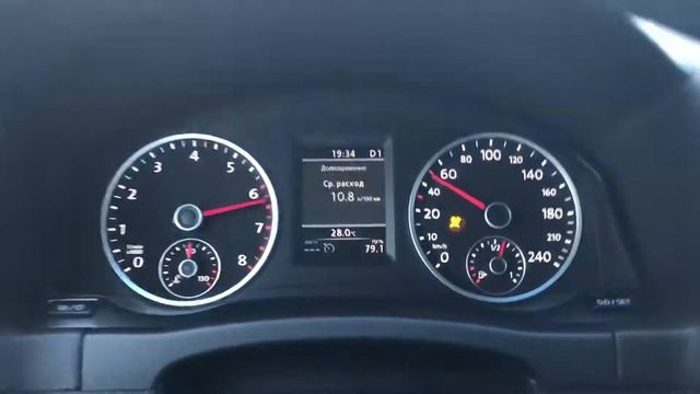 Tiguan 2.0 литра бензин 2013 год Полный привод . Разгон до 100км/ч смотреть онлайн