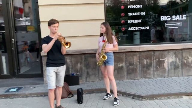 Ой у лузі червона калина Саксофон і труба смотреть онлайн