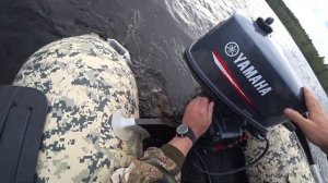 Yamaha 5c и Tohatsu 5,  Кто меньше ЖРЕТ?  , тест на расход топлива