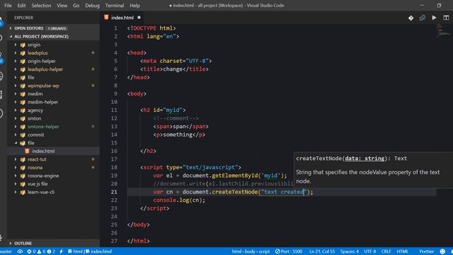 JavaScript Bangla Tutorial for Beginners Full Step By Step (create text node) смотреть онлайн