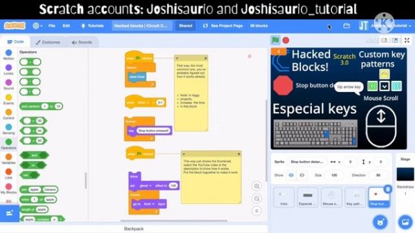 Scratch 3.0 easy hacked blocks! You only need the Scratch editor! | Circuit Coder