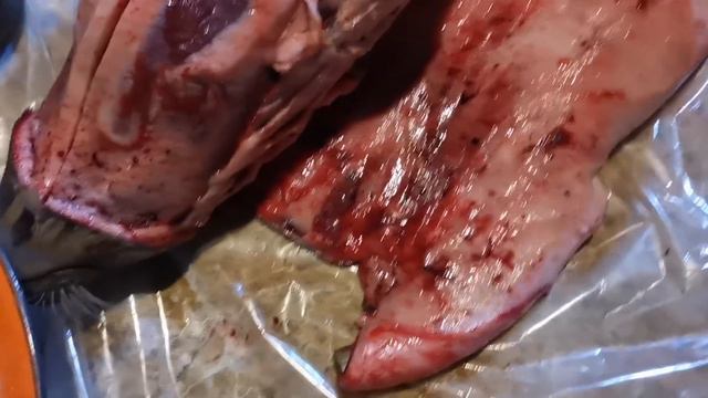 Разделка нерпы.