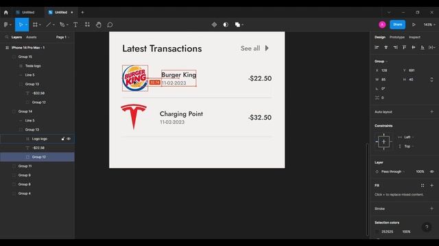 Finance App UI Design in Figma смотреть онлайн