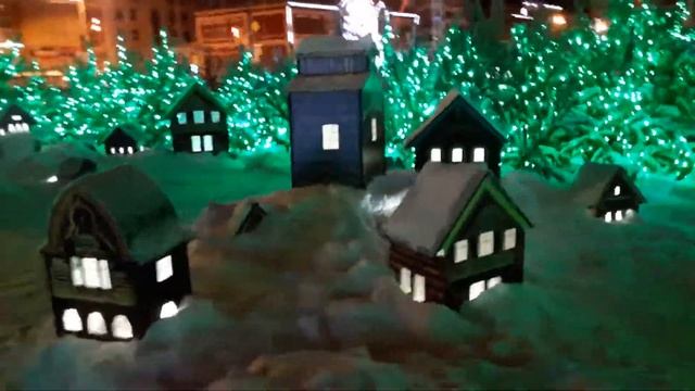Самара. Новый Год 2018. Сказочный городок на пл. Куйбышева смотреть онлайн