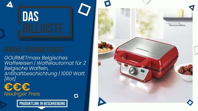 Doppel Waffeleisen - Top 6 - (BesteAngebote) смотреть онлайн