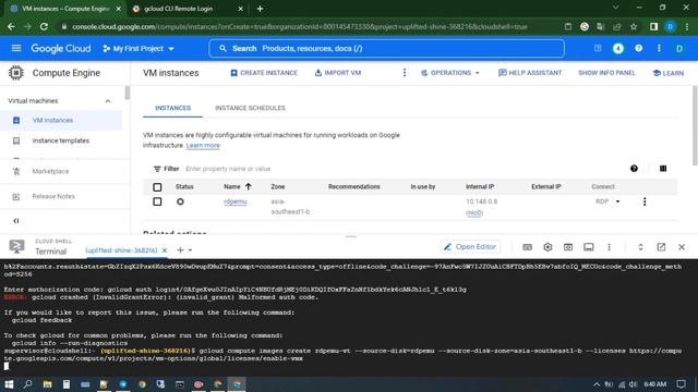 CARA CREATE RDP DI GCP DAN CARA SETTING AGAR SUPORT EMULATOR | VT-X GCP | RDP MUDAH | VM GCP | смотреть онлайн