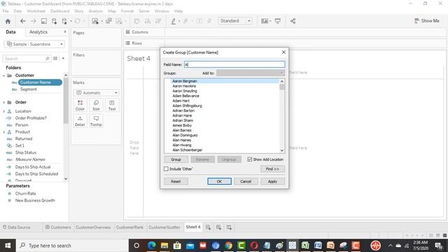 11#Tableau-Sets and groups by #BIKnowledge Point, смотреть онлайн