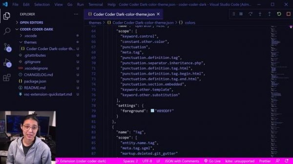 How to make your own VS Code theme!