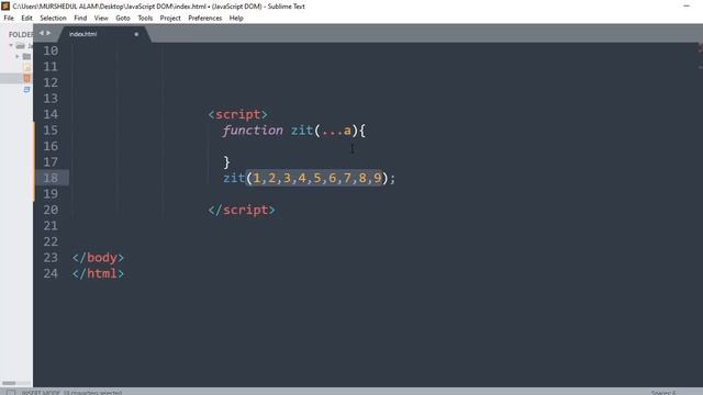 JavaScript ES6 Default and Rest Parameter In 2021 смотреть онлайн