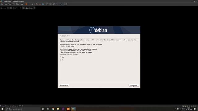 How to install debian 10 on VMware Workstation 16 смотреть онлайн
