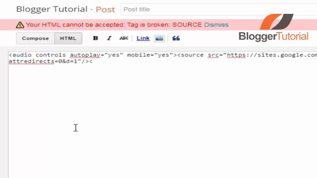 How to Add Autoplay Audio Mp3 in Blogger for Desktop and Mobile смотреть онлайн