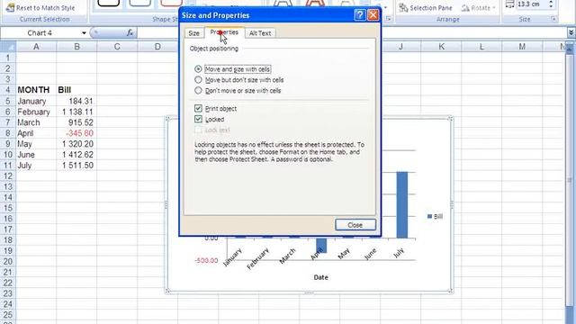 Excel 2007 Graphs Format Ribbon options available смотреть онлайн