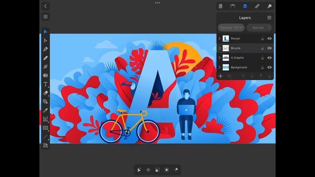 Working With Layers—Amadine for iPad and iPhone Tutorials смотреть онлайн